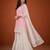 Women's Gorgeous Embroidery Work Cotton Satin Fabric Straight Kurta Sharara and Dupatta Set