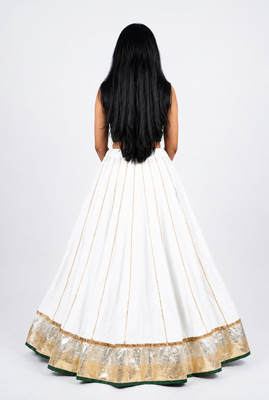  Long Flair Chaniya Skirt for Navratri & Garba  Free Size (upto XL) 2
