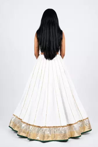  Long Flair Chaniya Skirt for Navratri & Garba  Free Size (upto XL)
