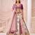 Multicolor Silk Blend Embroidered Designer Bridal Lehenga Choli Set