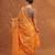 Warm yellow woven kota silk saree
