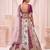 Multicolor Silk Blend Embroidered Designer Bridal Lehenga Choli Set