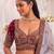 Multicolor Silk Blend Embroidered Designer Sangeet Lehenga Choli Set