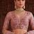 Light Onion Pink Silk Blend Embroidered Bridal Sangeet Lehenga Choli Set