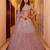 Onion Pink Net Embroidered Bridal Reception Lehenga Choli Set