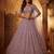 Lavender Net Sequins Embroidered Designer Lehenga Choli Set