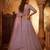 Lavender Net Sequins Embroidered Designer Lehenga Choli Set