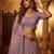 Lavender Net Sequins Embroidered Designer Lehenga Choli Set