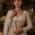 Beige Net Heavily Embroidered Bridal Reception Lehenga Choli Set