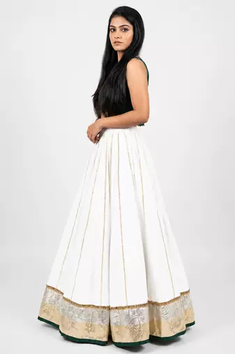  Long Flair Chaniya Skirt for Navratri & Garba  Free Size (upto XL)