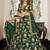 green art silk embroidered lehenga choli