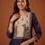 Women's Beautiful Printed Work Viscose Silk Fabric Flared Anarkali Pant and Dupatta Set