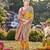 Women mustard yellow & green banarasi jacquard woven silk blend festive saree