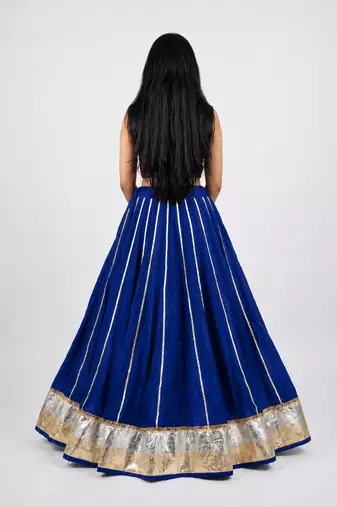  Long Flair Chaniya Skirt for Navratri & Garba  Free Size (upto XL)