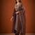 Embroidery Viscose Silk Fabric A-line Kurta Pant and Dupatta Set