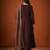 Embroidery Viscose Silk Fabric A-line Kurta Pant and Dupatta Set