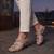 silver rhinestone embellished heels