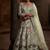 light green color Coding Sequins Work With Cancan net Lehenga Choli set