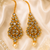 Vanya Leaf Drop Premium Kundan Earrings
