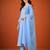 Women's Gorgeous Embroidery Viscose Silk Fabric Straight Kurta Pant and Dupatta Set
