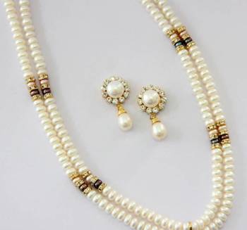 Real Pearls Double String Pearls Set  2