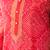 red dupion kurta pyjama set for men with printed design