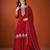 Women's Beautiful Embroidery Work Vichitra Silk Fabric Straight Kurta Sharara and Dupatta Set