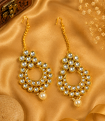 Chandrika Halo Premium Kundan Earrings