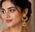 Gold Meenakari Premium Kundan Jhumka