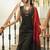 Black Cotton Kurta with Block Print Side Panels & Wide-Leg Palazzo Set