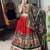 MULTICOLOR  DHOLA SILK EMBROIDERY  SEMI STICHED NAVRATRI CHANIYA CHOLI