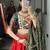 MULTICOLOR  DHOLA SILK EMBROIDERY  SEMI STICHED NAVRATRI CHANIYA CHOLI