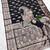 Black soft silk blend saree with zari weaving meenakari design