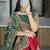 RED DHOLA SILK EMBROIDERY NAVRATRI CHANIYA CHOLI- full stitched free size