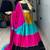 MULTI COLOR RAYON COTTON EMBROIDERY NAVRATRI TOP CHANIYA CHOLI- full stitched free size