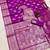 Wine soft silk blend saree with zari weaving meenakari design