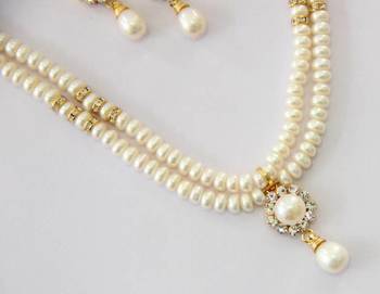 Real Pearls Double String Pearls Set  2