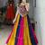 MULTI COLOR RAYON COTTON EMBROIDERY NAVRATRI TOP CHANIYA CHOLI- full stitched free size