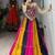 MULTI COLOR RAYON COTTON EMBROIDERY NAVRATRI TOP CHANIYA CHOLI- full stitched free size