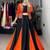 ORANGE COLORE RAYON COTTON EMBROIDERY NAVRATRI TOP CHANIYA CHOLI- full stitched free size