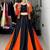 ORANGE COLORE RAYON COTTON EMBROIDERY NAVRATRI TOP CHANIYA CHOLI- full stitched free size
