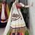 OFF WHITE RAYON COTTON EMBROIDERY NAVRATRI TOP CHANIYA CHOLI- full stitched free size