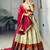 MULTI COLOR  SILK EMBROIDERY  SEMI STICHED NAVRATRI CHANIYA CHOLI