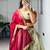 MULTI COLOR  SILK EMBROIDERY  SEMI STICHED NAVRATRI CHANIYA CHOLI