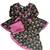 Black floral kurta sharara set
