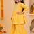 Yellow jaipuri anarkali set