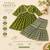 Green block anarkali set