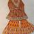 Block print anarkali set