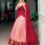 peach cotton silk plain lehenga choli