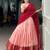 peach cotton silk plain lehenga choli